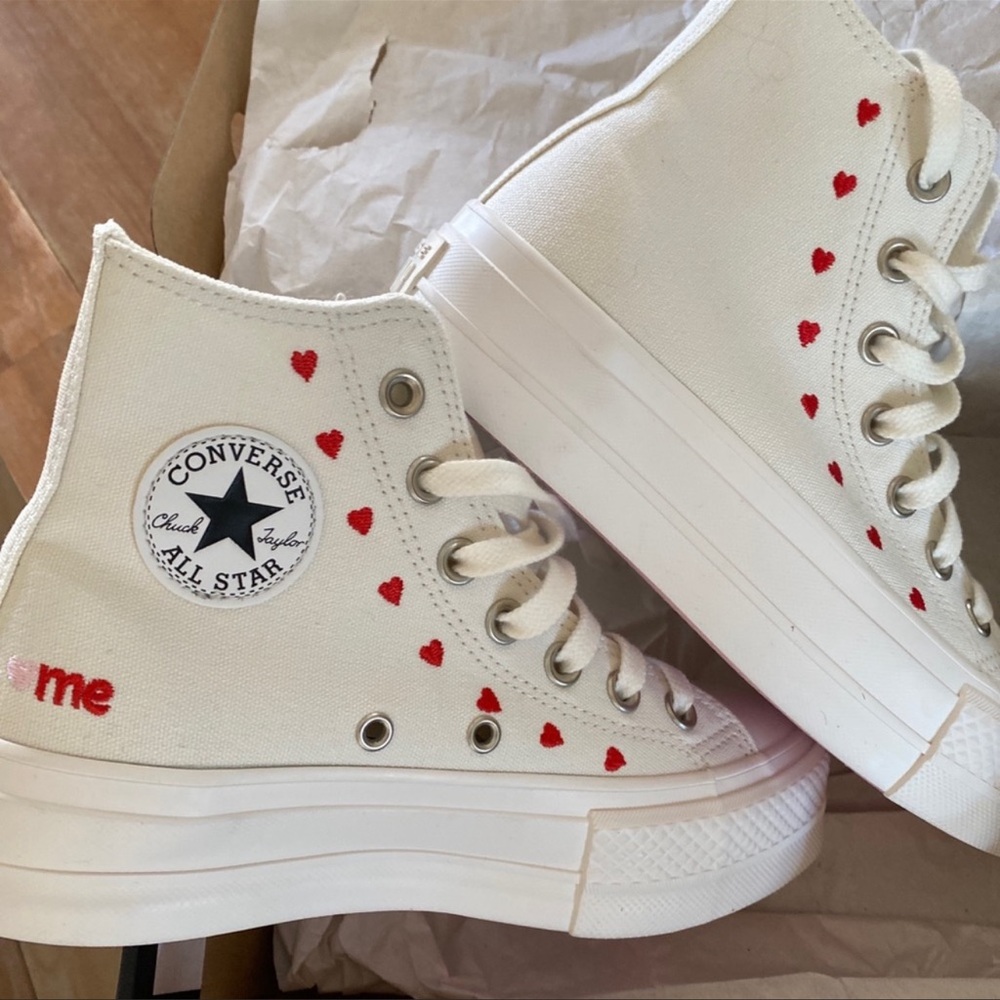 Chuck Taylor All Star Life Platform ❤️Valentines Day ❤️